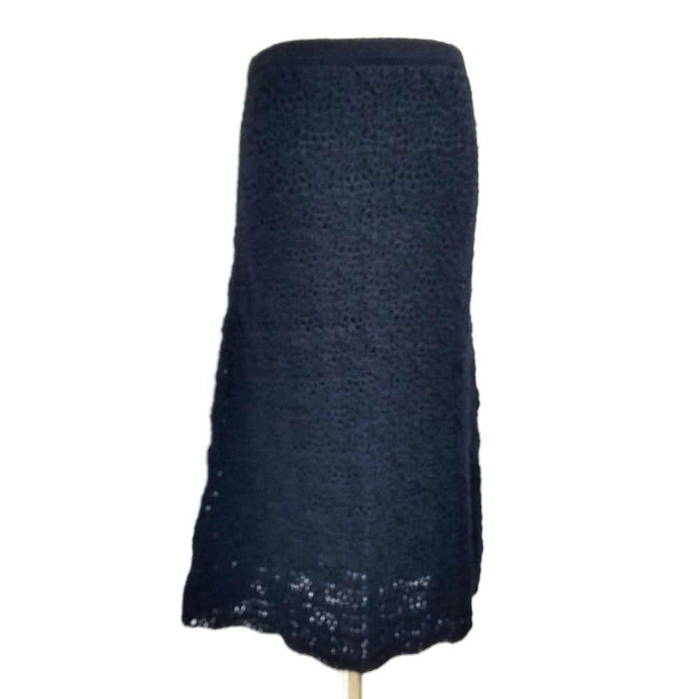 Christiane Celle Skirt Size XS Wool Crochet